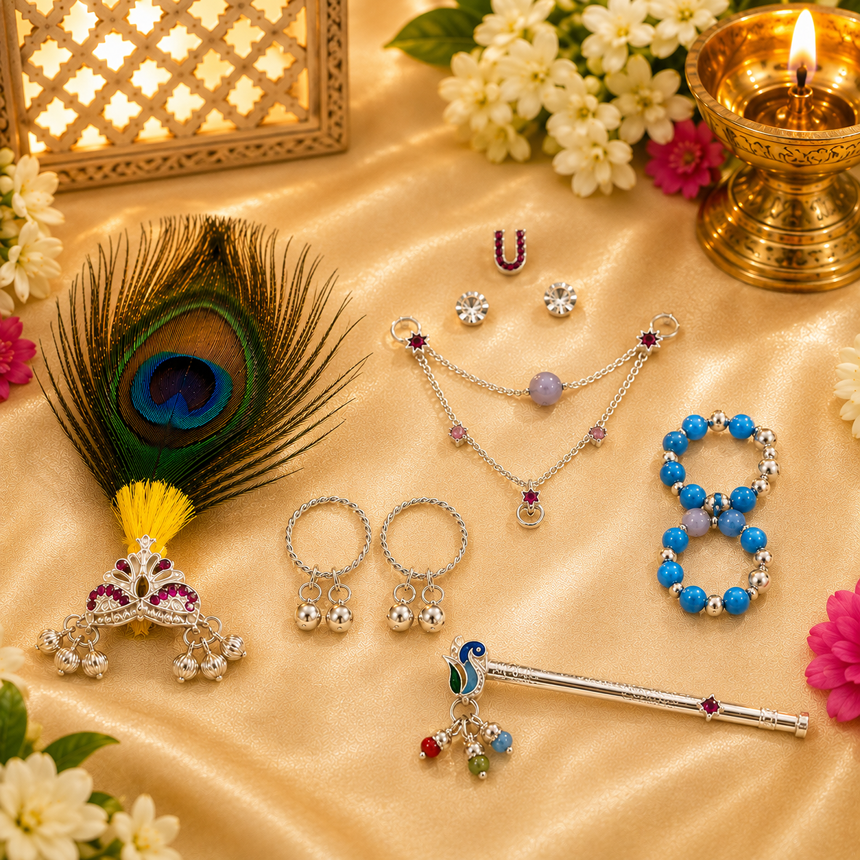 Laddu Gopal Ji Shringar Set